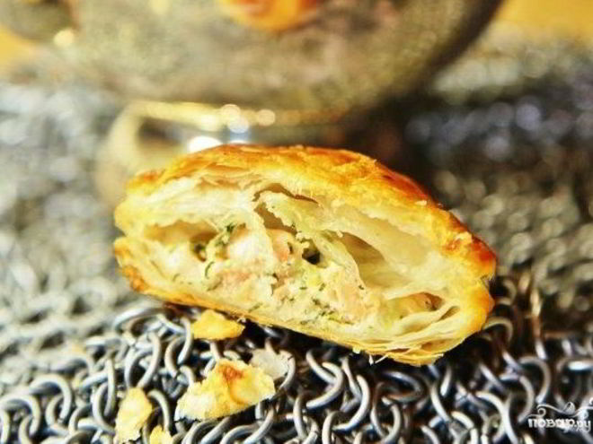 Рецепт пирожков с лососем