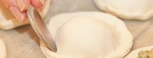 пирожки с лососем. Шаг 9