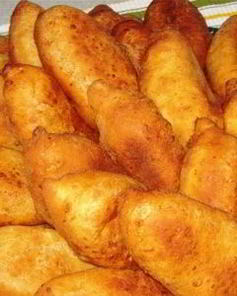 Пирожки с яйцом и мясом