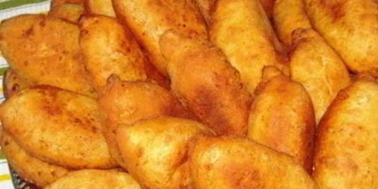 Пирожки с яйцом и мясом