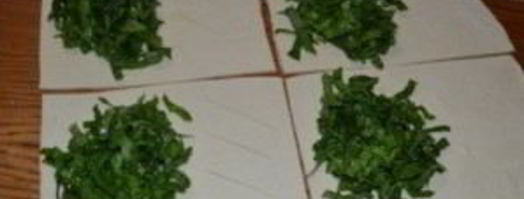 пирожки со щавелем в духовке. Шаг 6