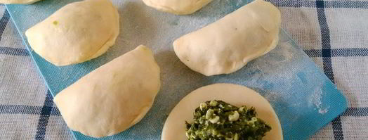 пирожки со шпинатом. Шаг 5