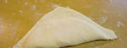 пирожки-треугольники с мясом. Шаг 4