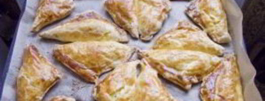 пирожки-треугольники с мясом. Шаг 6