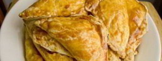 пирожки-треугольники с мясом. Шаг 7