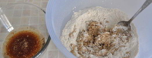 постные пирожки с маринованными опятами. Шаг 4