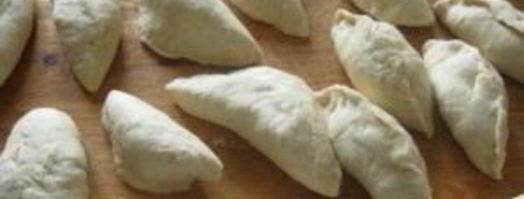 постные жареные пирожки. Шаг 5