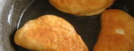 постные жареные пирожки. Шаг 6