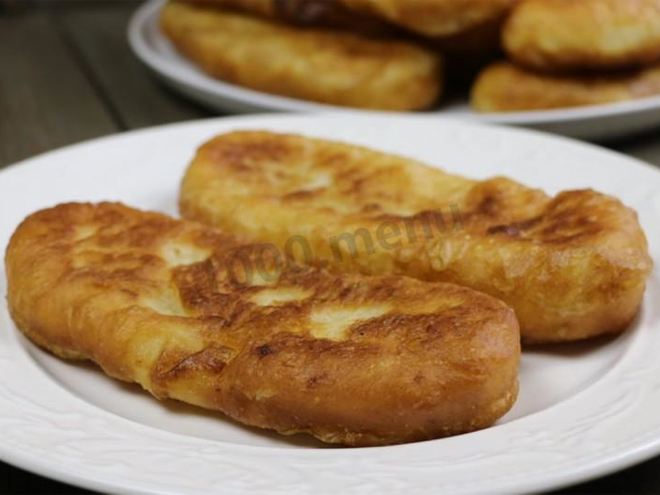 Рецепт тонких пирожков с картошкой