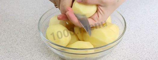 тонкие пирожки с картошкой. Шаг 3