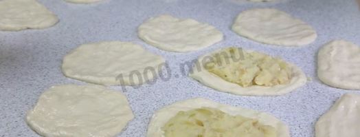 тонкие пирожки с картошкой. Шаг 28