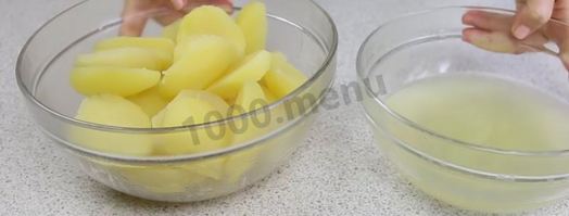 тонкие пирожки с картошкой. Шаг 7