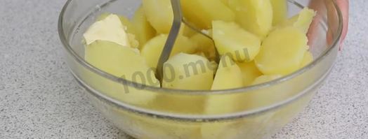 тонкие пирожки с картошкой. Шаг 8