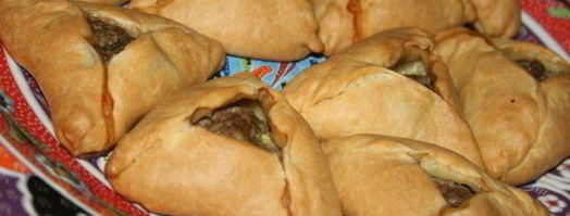 эчпочмаки на бездрожжевом тесте с сочной начинкой из говядины и кабачка. Шаг 7