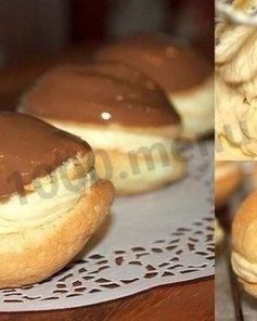 Бисквитное пирожное с кремом