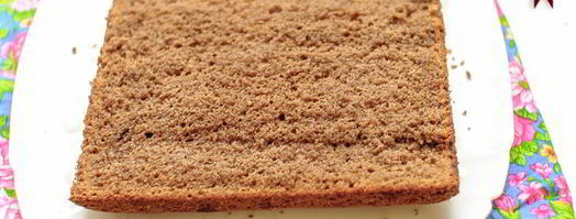 бисквитное пирожное с масляно-шоколадным кремом по госту. Шаг 6