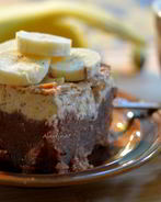 Брауни Банановый сплит