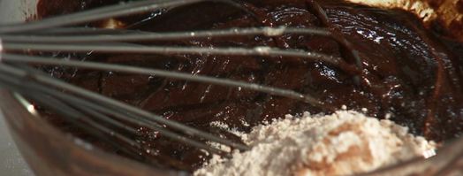 брауни с черникой. Шаг 3