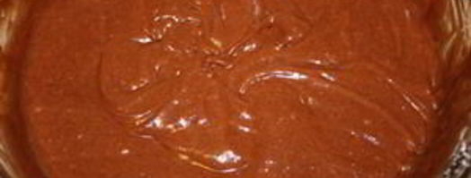 брауни с глазурью и орехами. Шаг 4