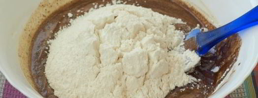 брауни с малиной. Шаг 9