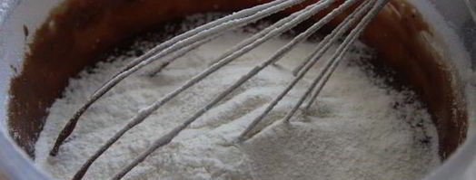 брауни с творогом и вишней. Шаг 6