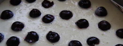 брауни с творогом и вишней. Шаг 8