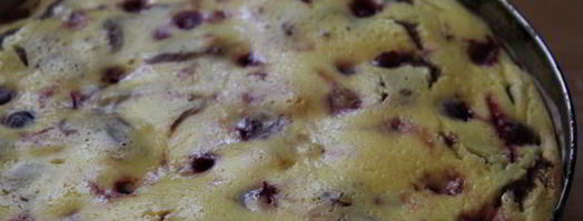 брауни с творогом и вишней. Шаг 9