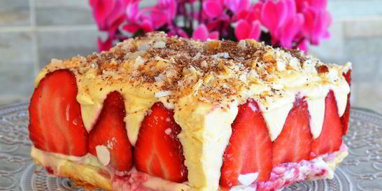 Клубничные пирожные Восторг