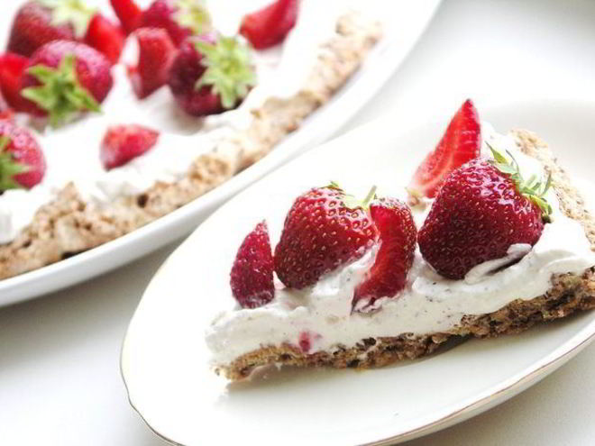 Рецепт миндального пирожного