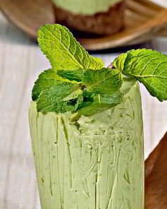 Мятно-творожные пирожные