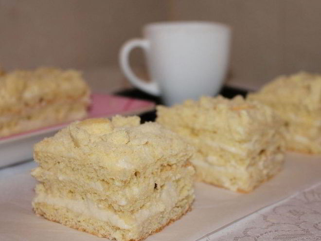 Рецепт пирожного белоснежка