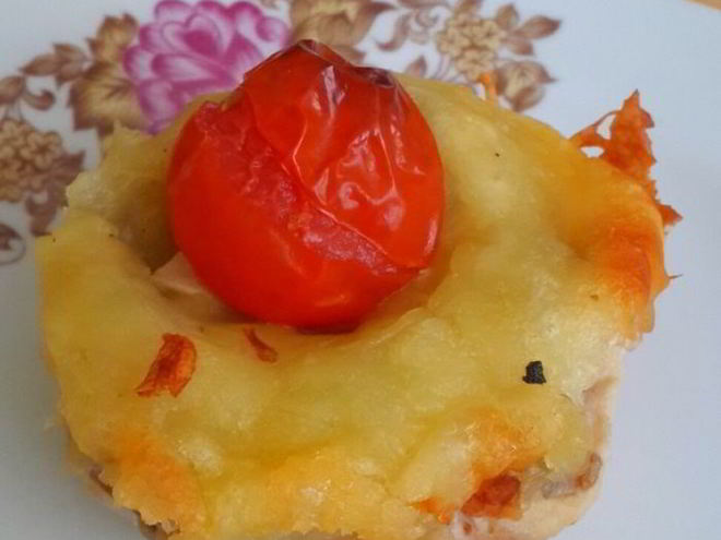 Рецепт пирожного куриного с черри