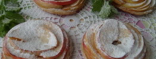 пирожное слоеное яблочко. Шаг 7