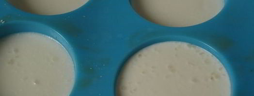 пирожное цветы под снегом. Шаг 4