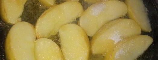 пирожные с карамельными яблочками и белковым кремом подарок для себя. Шаг 9