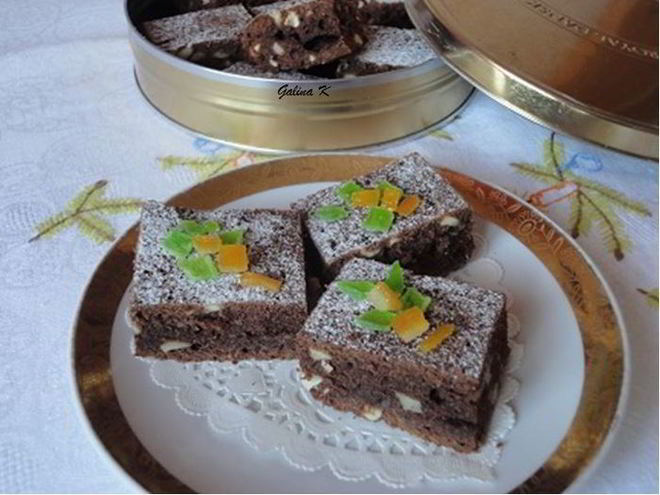 Рецепт пирожных с орехами кешью