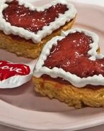 Пирожные Валентинки