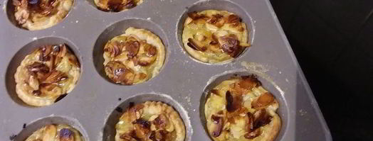 португальское пирожное натас с яблоками. Шаг 13