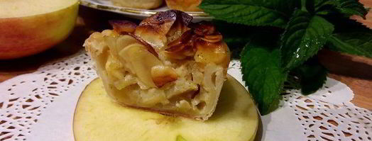 португальское пирожное натас с яблоками. Шаг 15