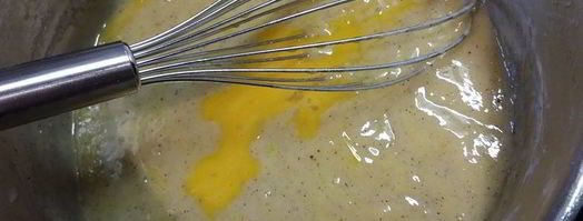 португальское пирожное натас с яблоками. Шаг 7