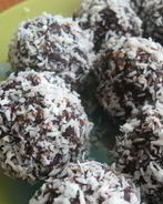 Шоколадно-кокосовые пирожные