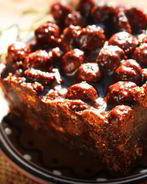 Шоколадное пирожное