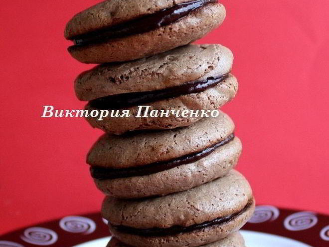 Рецепт шоколадных пирожных макарон