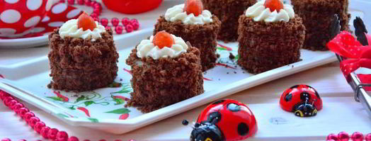 шоколадные пирожные с кумкватами. Шаг 11