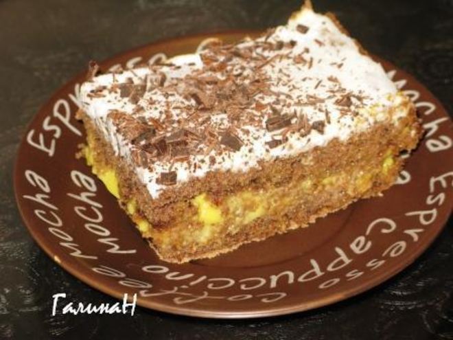 Рецепт шоколадных пирожных с цитрусовой прослойкой