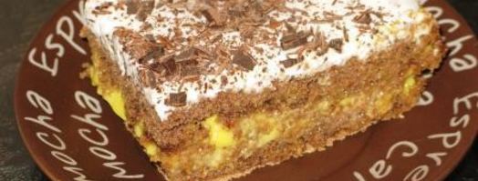 шоколадные пирожные с цитрусовой прослойкой. Шаг 5