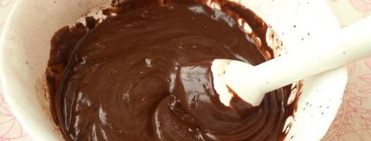 шоколадные пирожные с заливкой. Шаг 3