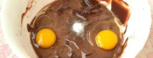 шоколадные пирожные с заливкой. Шаг 4