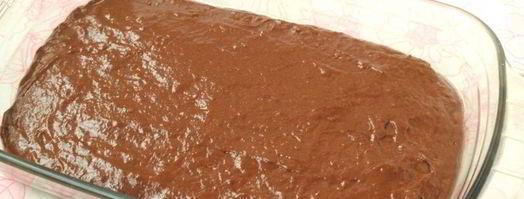 шоколадные пирожные с заливкой. Шаг 6