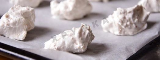 воздушное пирожное безе полетное. Шаг 7